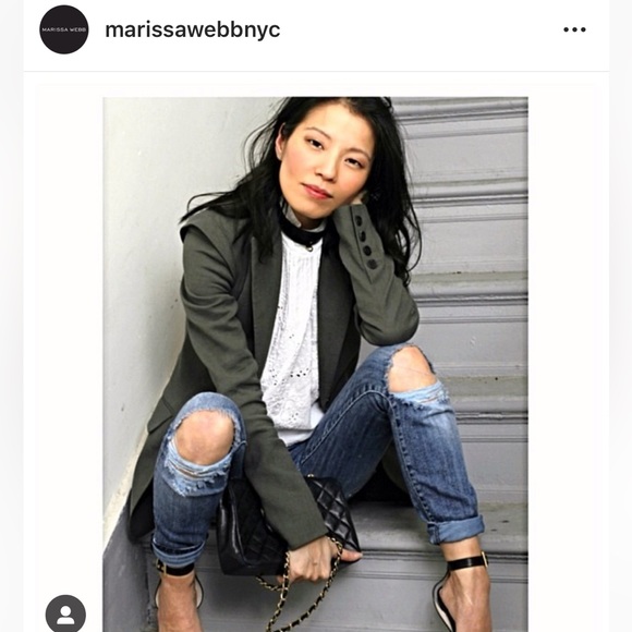 Marissa Webb Linen Blazer - Picture 14 of 15